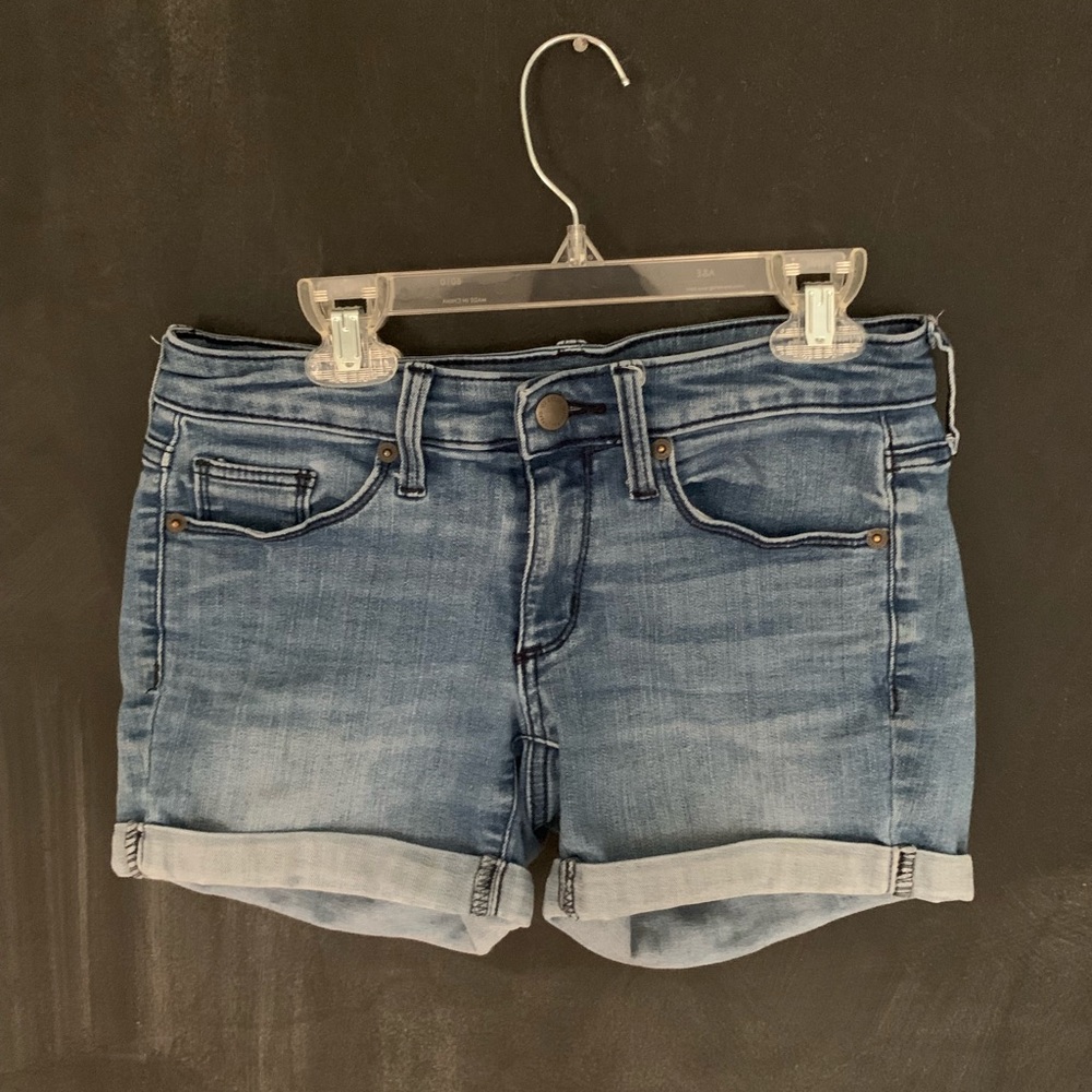 Target denim shorts